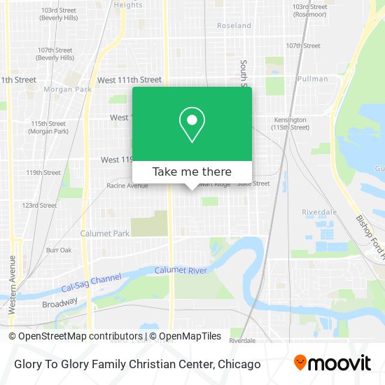 Mapa de Glory To Glory Family Christian Center
