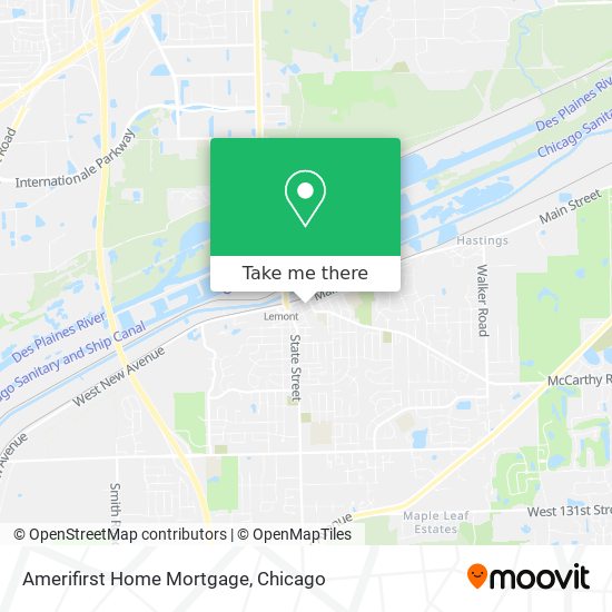 Mapa de Amerifirst Home Mortgage
