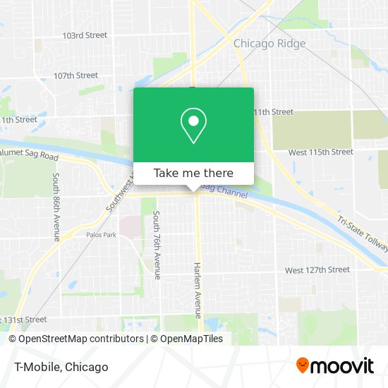 T-Mobile map