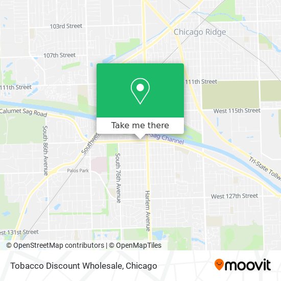 Tobacco Discount Wholesale map