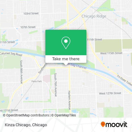 Kinza Chicago map