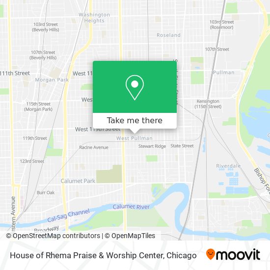 House of Rhema Praise & Worship Center map