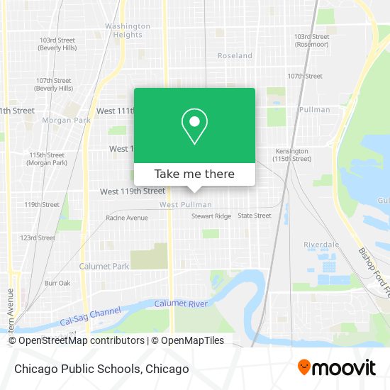 Chicago Public Schools map