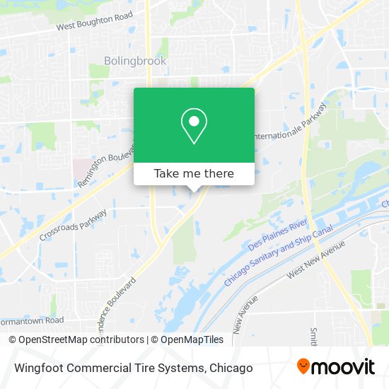 Mapa de Wingfoot Commercial Tire Systems