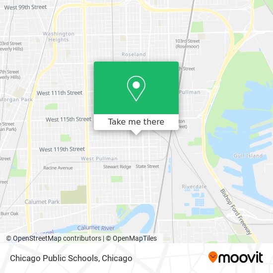 Mapa de Chicago Public Schools