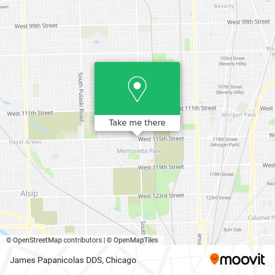 James Papanicolas DDS map