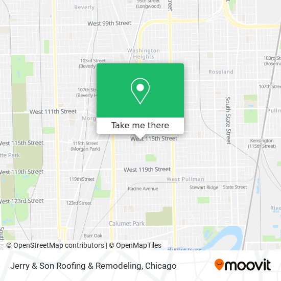 Mapa de Jerry & Son Roofing & Remodeling
