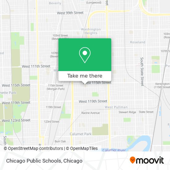 Mapa de Chicago Public Schools