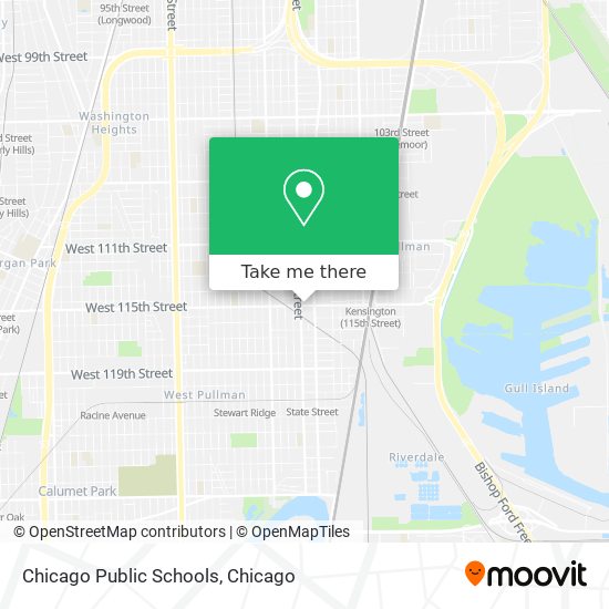 Chicago Public Schools map