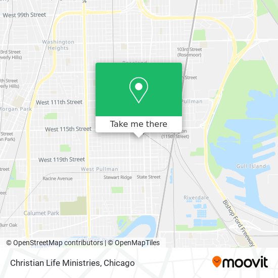 Christian Life Ministries map