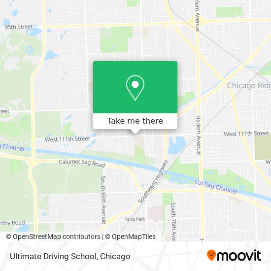 Ultimate Driving School map