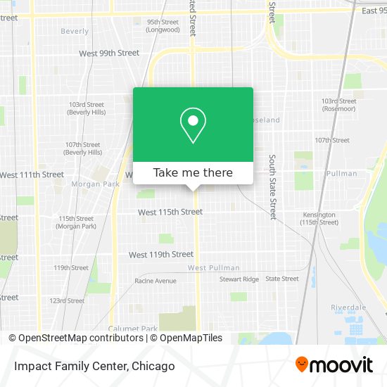 Mapa de Impact Family Center