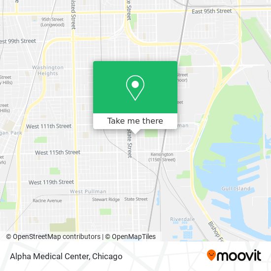 Alpha Medical Center map