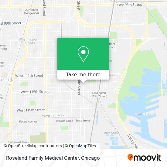 Mapa de Roseland Family Medical Center