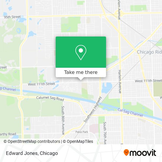 Edward Jones map