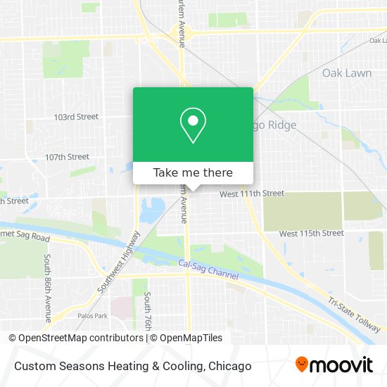 Custom Seasons Heating & Cooling map