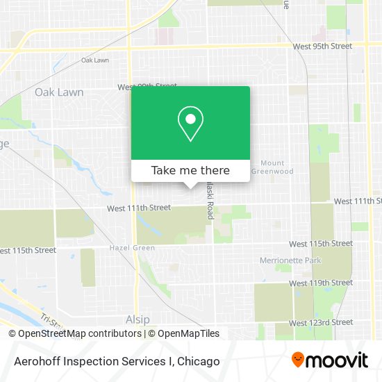 Aerohoff Inspection Services I map