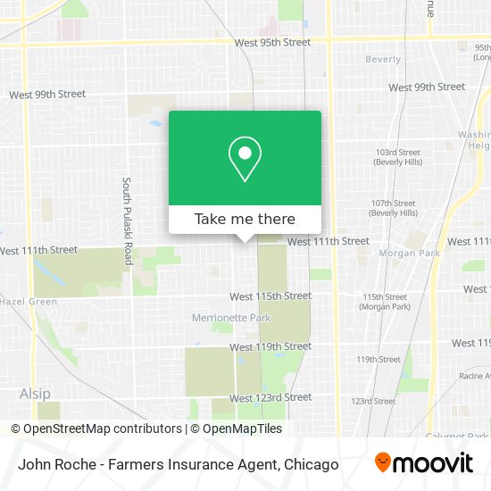 John Roche - Farmers Insurance Agent map