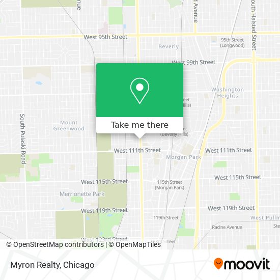 Myron Realty map