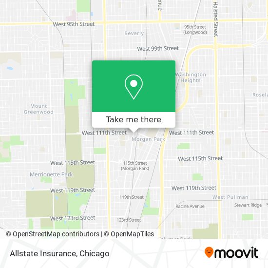 Allstate Insurance map