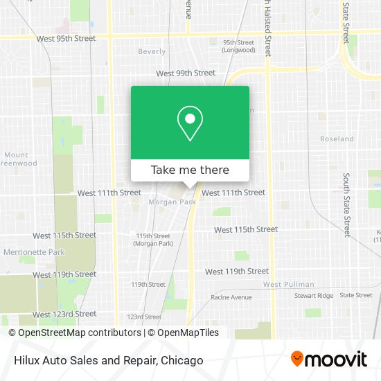 Hilux Auto Sales and Repair map