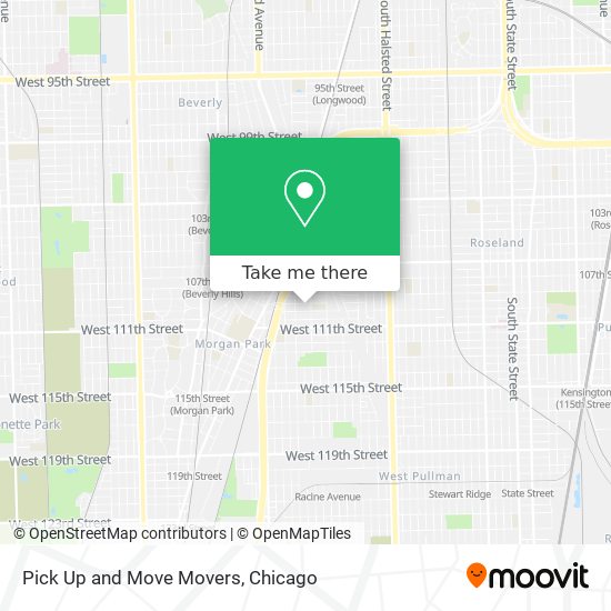 Pick Up and Move Movers map