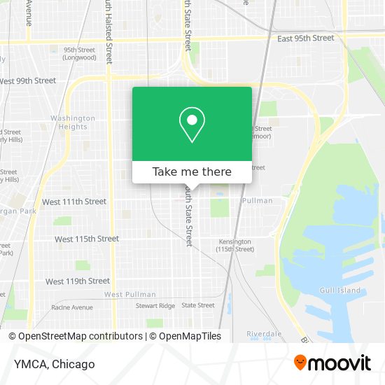 YMCA map