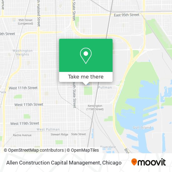 Allen Construction Capital Management map