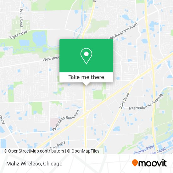 Mapa de Mahz Wireless