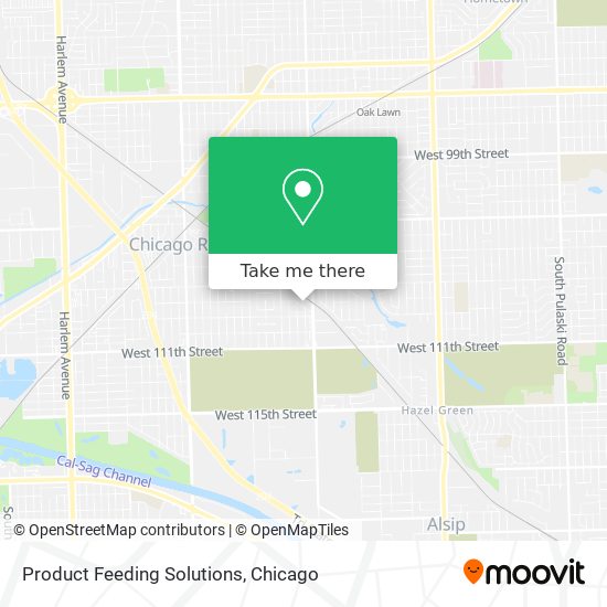 Product Feeding Solutions map