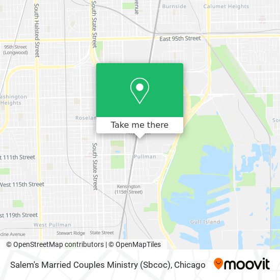 Salem's Married Couples Ministry (Sbcoc) map