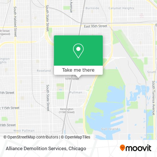 Mapa de Alliance Demolition Services