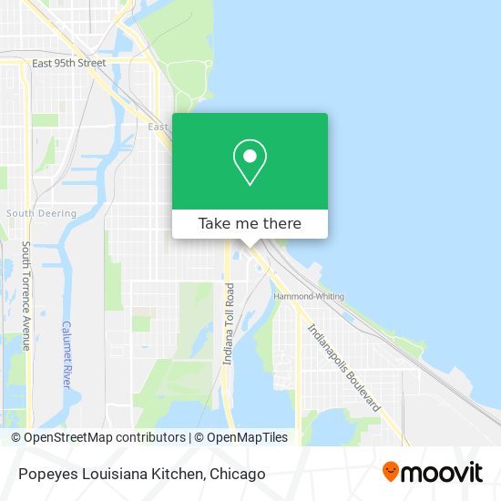 Popeyes Louisiana Kitchen map