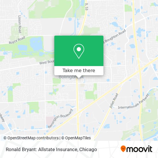 Ronald Bryant: Allstate Insurance map