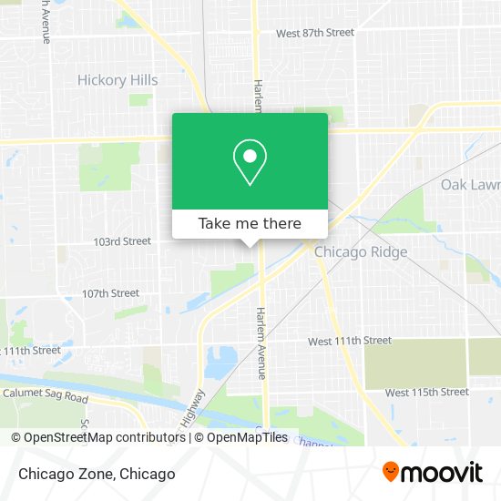 Chicago Zone map