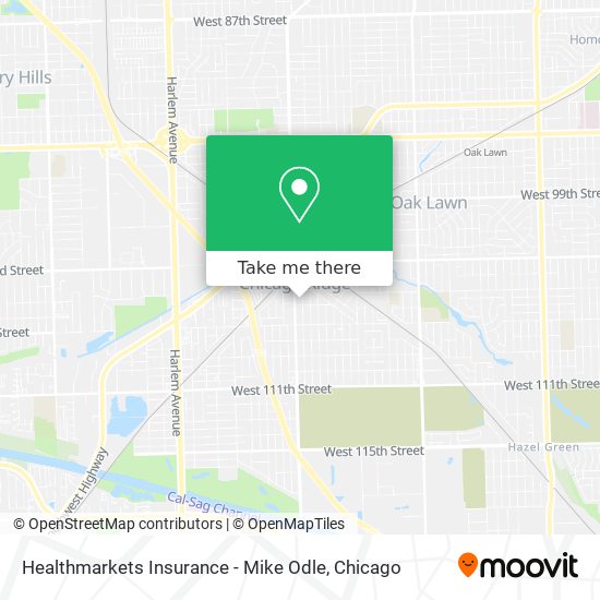 Healthmarkets Insurance - Mike Odle map