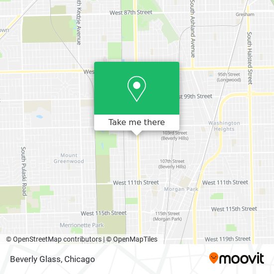 Mapa de Beverly Glass