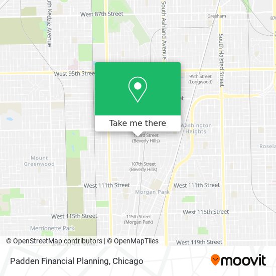 Mapa de Padden Financial Planning