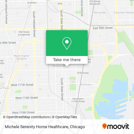 Michele Serenity Home Healthcare map