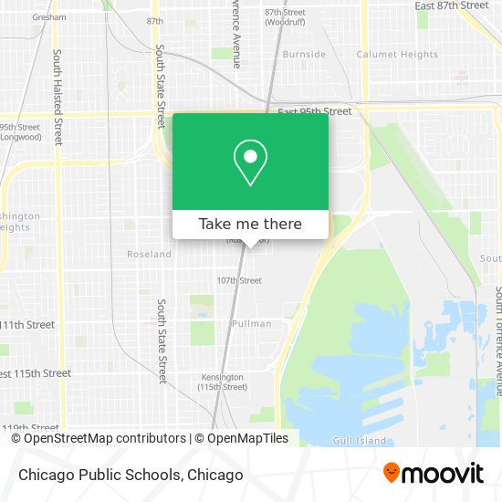 Chicago Public Schools map