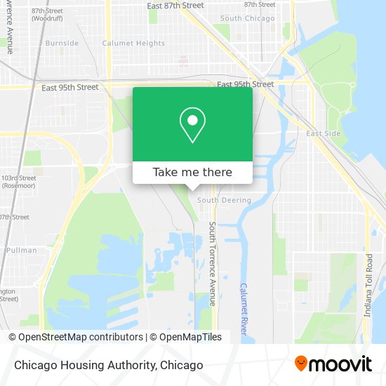 Chicago Housing Authority map