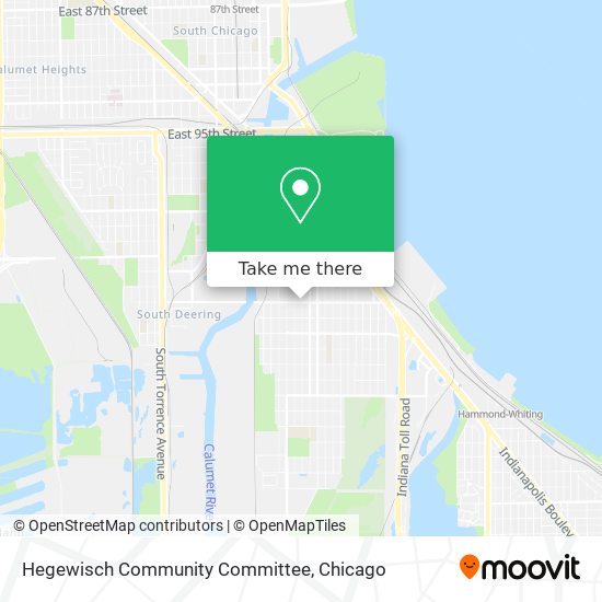 Mapa de Hegewisch Community Committee