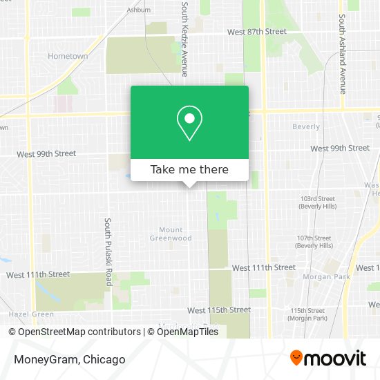 MoneyGram map