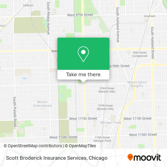 Scott Broderick Insurance Services map