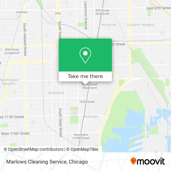 Marlows Cleaning Service map