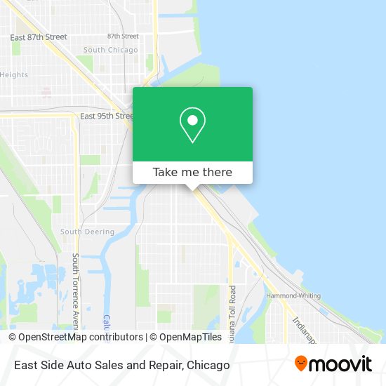 East Side Auto Sales and Repair map