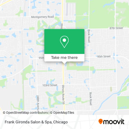 Frank Gironda Salon & Spa map