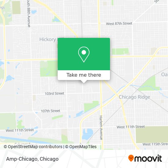 Mapa de Amp-Chicago
