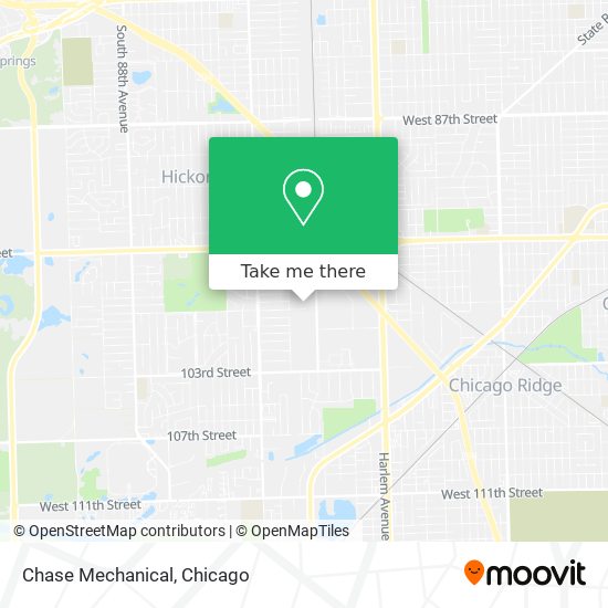 Chase Mechanical map