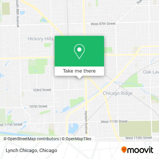 Mapa de Lynch Chicago